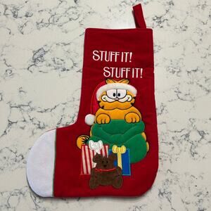 Garfield United Syndicate "Stuff It" 14 in Christmas Stocking 1981